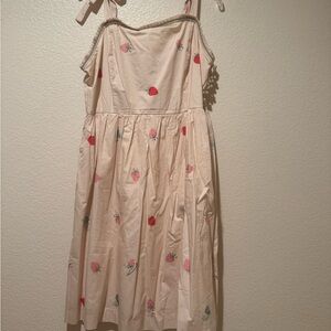 Charming Saint Geraldine  Dress with Strawberries